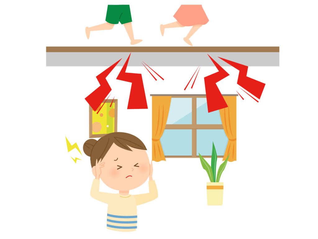 集合住宅における足音トラブルとその対策のイメージ